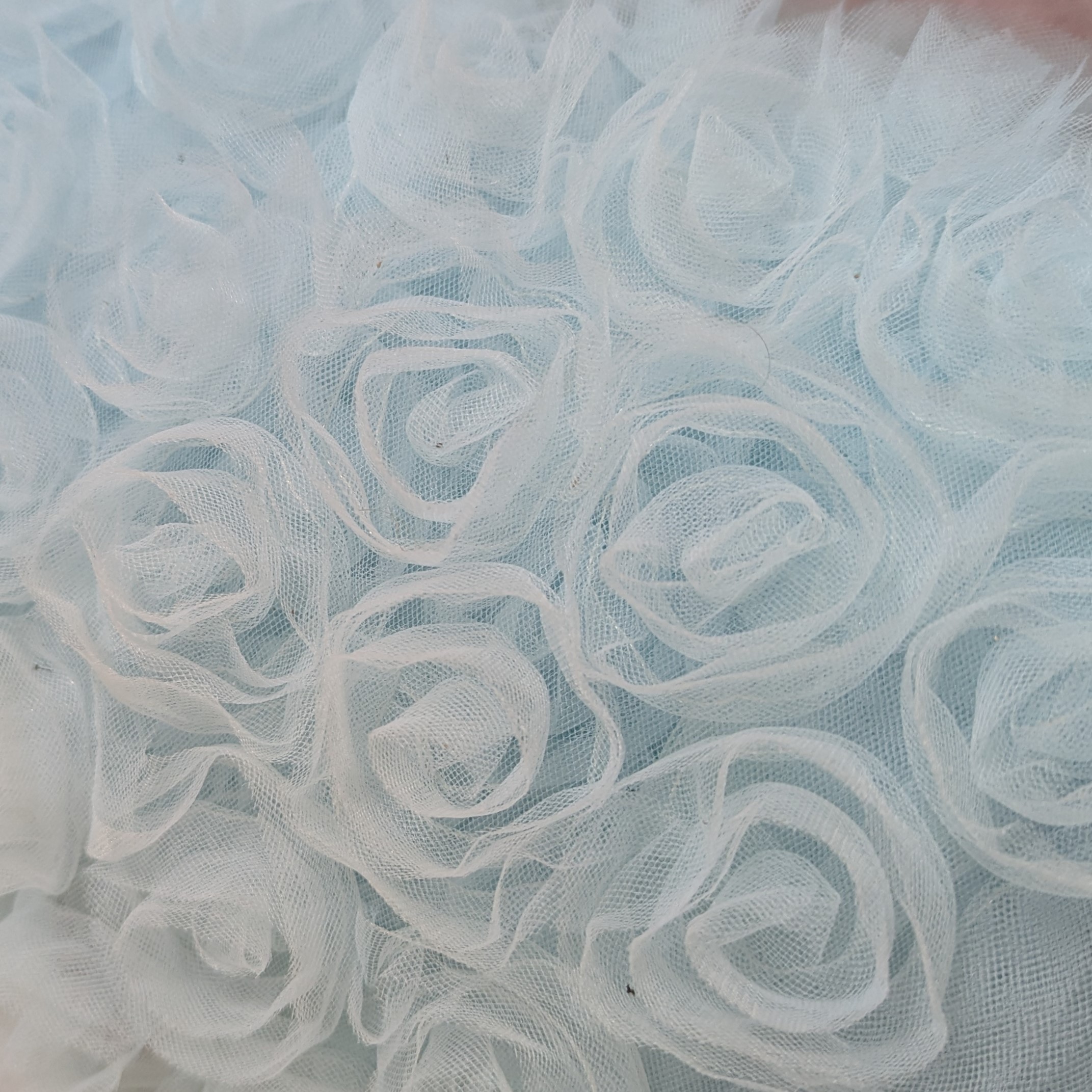 aqua Tulle Rose - Image 2